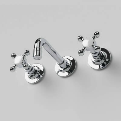 Wall-Mount Faucet - Ultra HD 3D Model by jk3dstudio