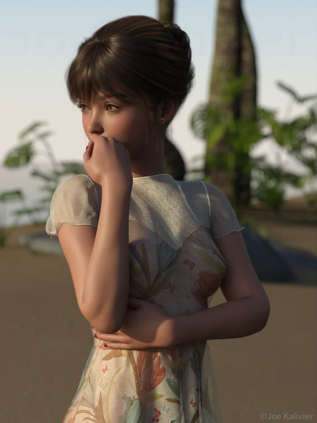 long-awaited-vacation-3d-render-digital-art-by-joekalivier