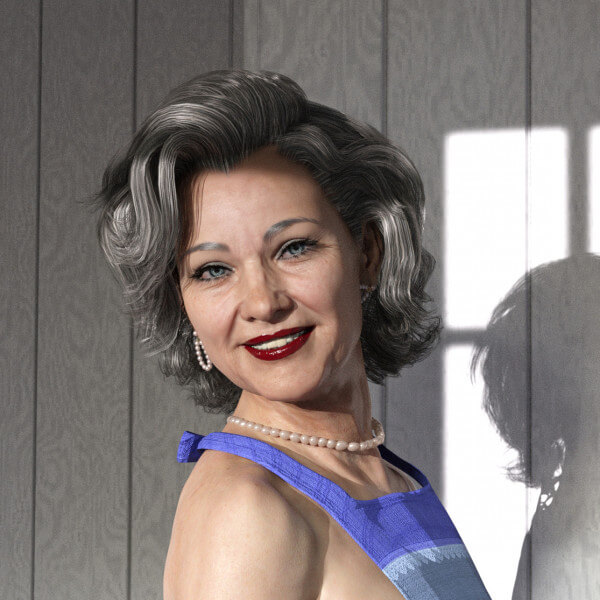 Visiting Grandma Nancy 03 3D Render RenderHub Gallery