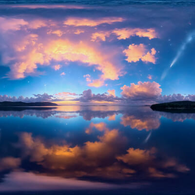 50 HDRI Night Skies Panoramas