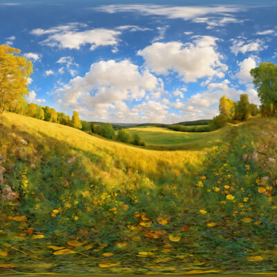 53 HDRI Artistic Digital Painting Panoramas