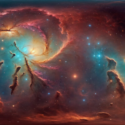 63 HDRI Cosmos Skyboxes