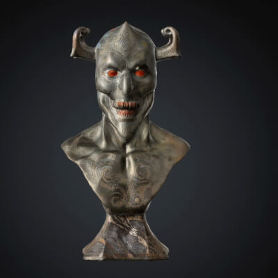 Demon Statue 15