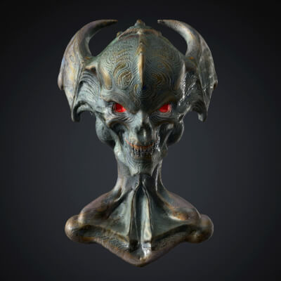 Demon Statue 17