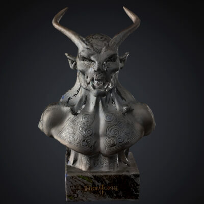 Demon Statue 18