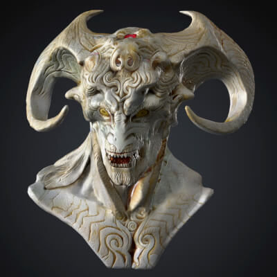 Demon Statue 2