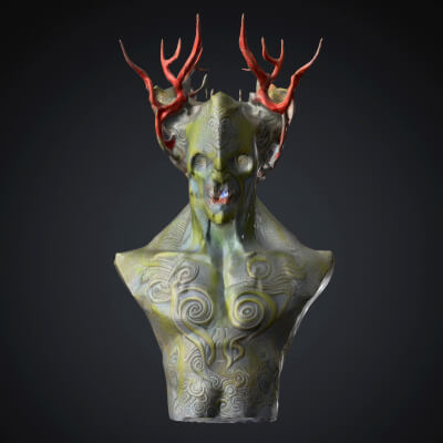 Demon Statue 20