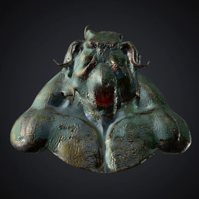 Demon Statue 23