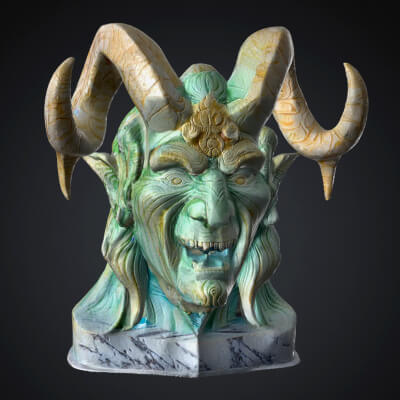 Demon Statue 4