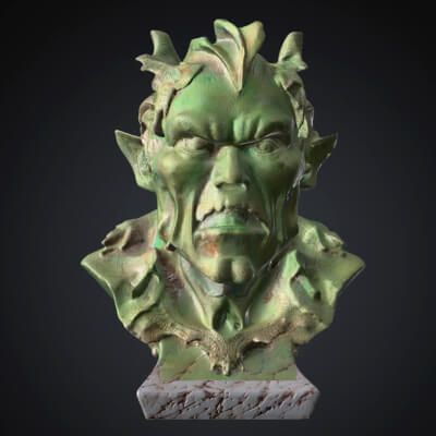 Demon Statue 6
