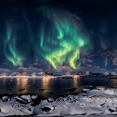 HDRI Aurora Borealis Panoramas by Johny1981