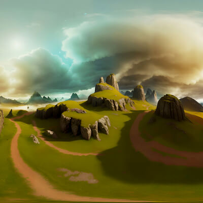 HDRI Breathtaking Digital Landscapes