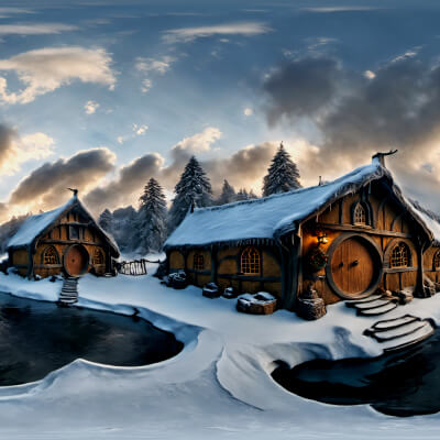 HDRI Fantasy Settlements