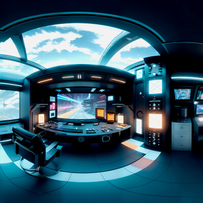 HDRI Futuristic Environments Panoramas