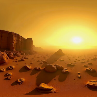 HDRI Venus Panoramic Skybox 12