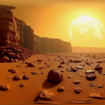 HDRI Venus Panoramic Skybox 14