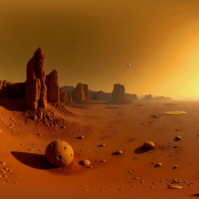 HDRI Venus Panoramic Skybox 16