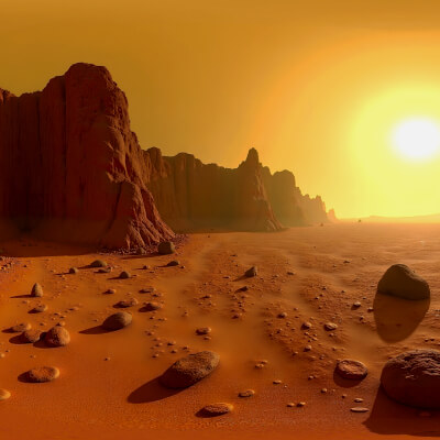 HDRI Venus Panoramic Skybox 5
