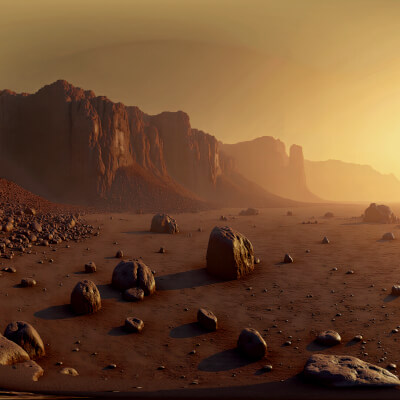HDRI Venus Panoramic Skybox 8