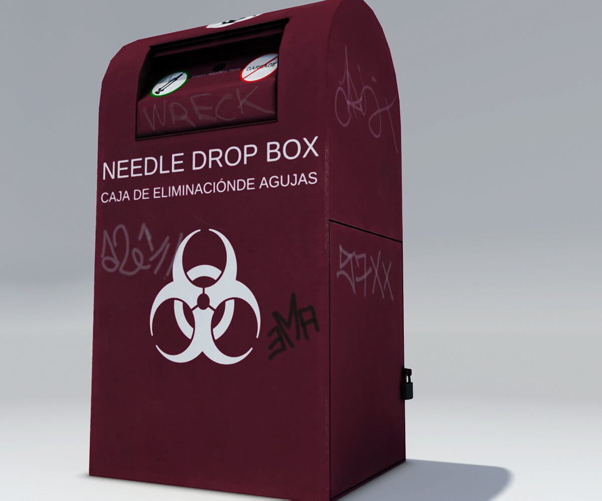Needle Drop Box 3D Model by JonRichardt