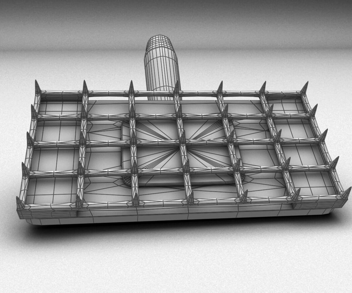 3d Rake Rake Tool - 3D Model by JonRichardt