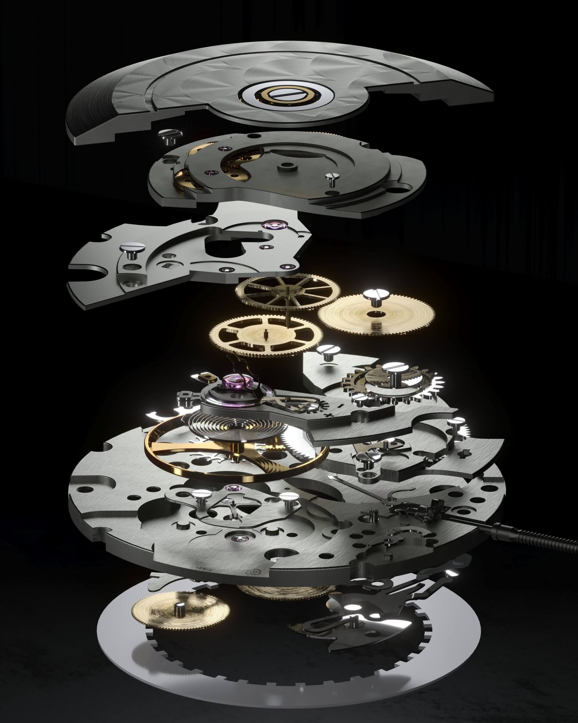 ETA 2824-2 Watch Movement 3D Model by Jordaki3d