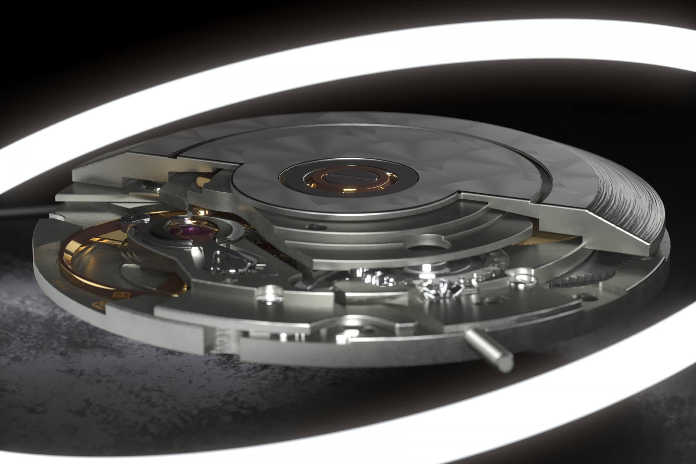 ETA 28242 Watch Movement 3D Model by Jordaki3d