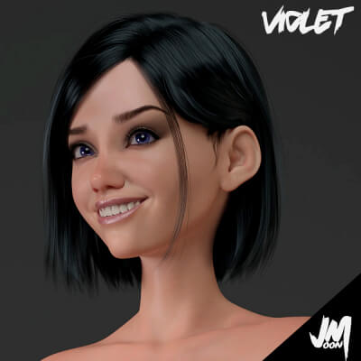 JM Violet for Genesis 9 by JOXIMOON