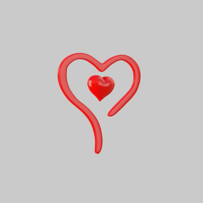 Heart Icon v01 - 3D Model by js3dcreative