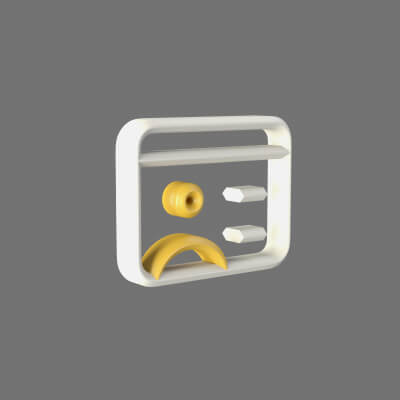 ID Card 3D Model by js3dcreative