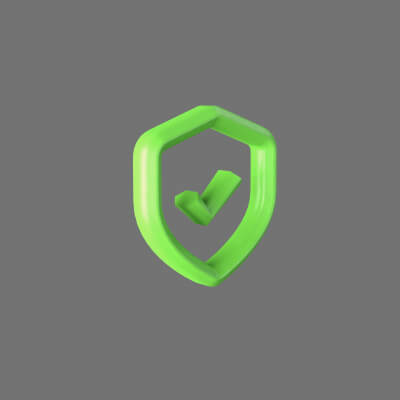 Shieldtm In/check shield check 3d by js3dcreative