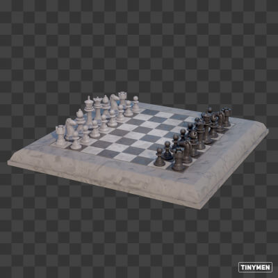 Free Stuff 1 - Chess Set by JuanChee