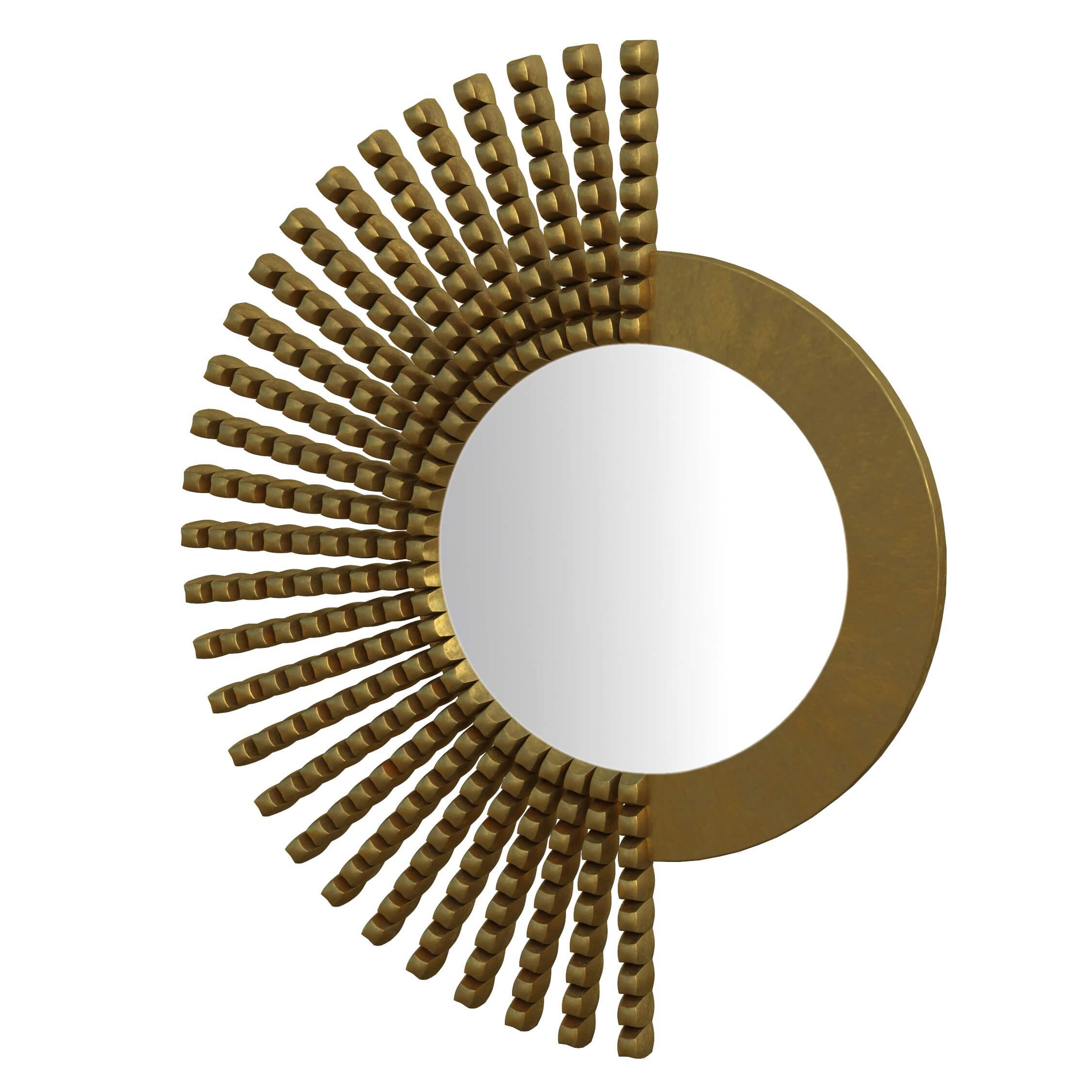 Peruvian Wall Mirrors Set 1 3D Model by julg