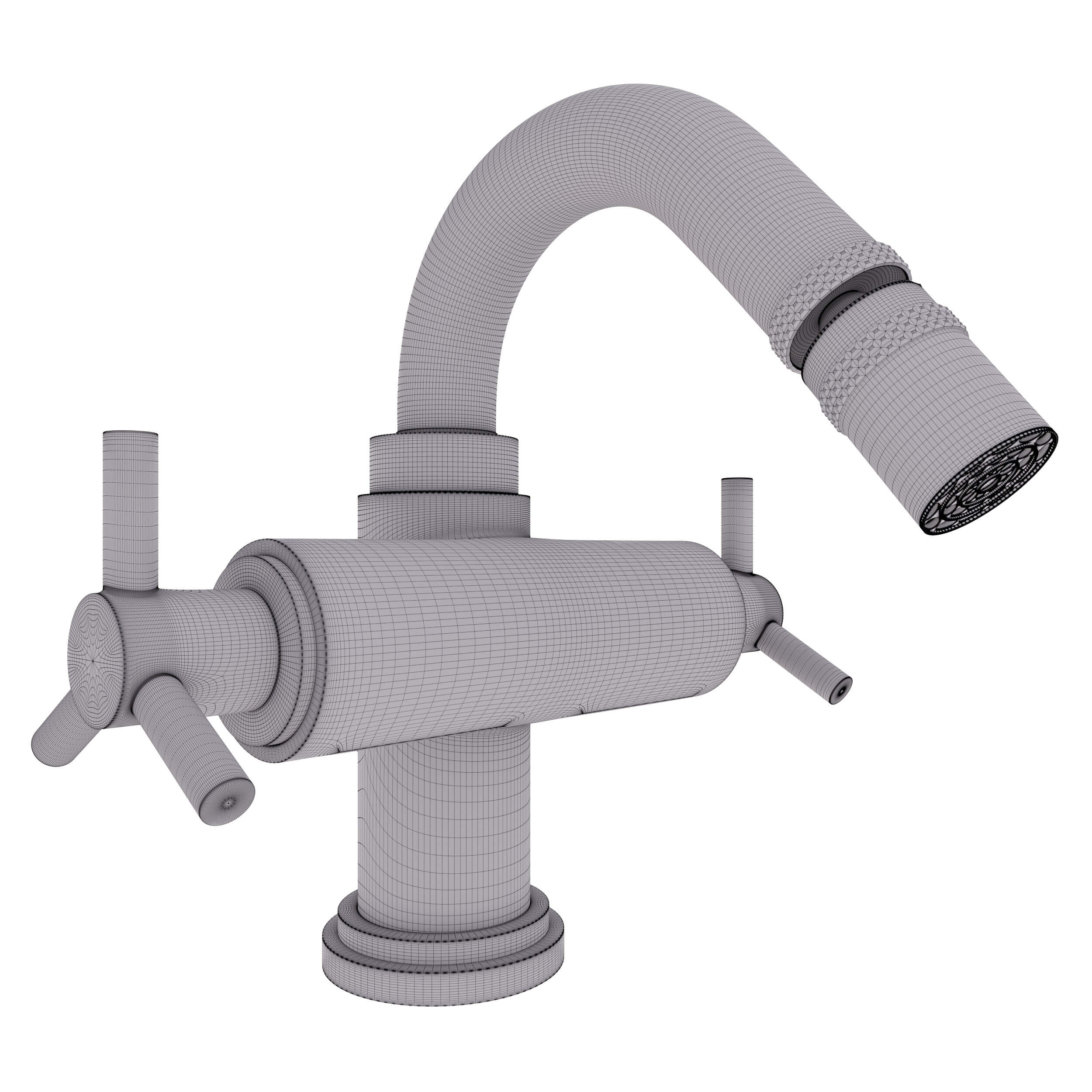 Grohe Mixer Atrio Classic Ypsilon 3D Model by jullietta