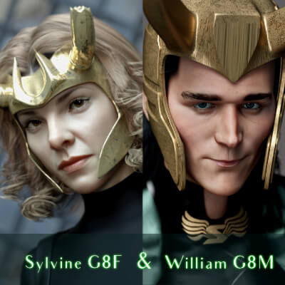 Sylvine for G8F and William G8M Bundle