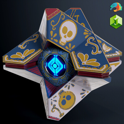 Ghost - Calavera Shell Destiny 2