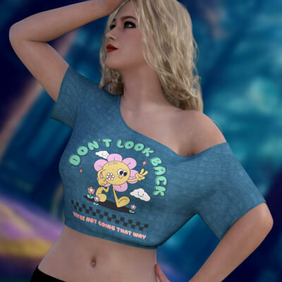 Asymmetrical Tee for Genesis 8 and Genesis 9