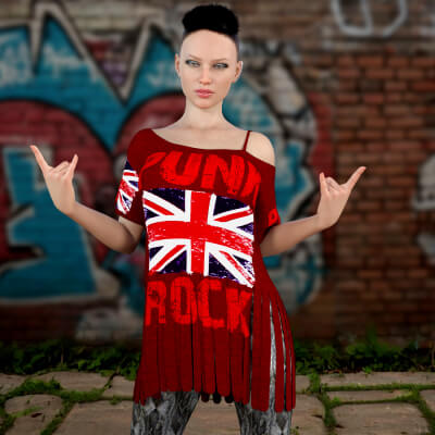 Fringe Tee for Genesis 8