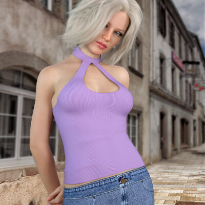 Halter Top for Genesis 8