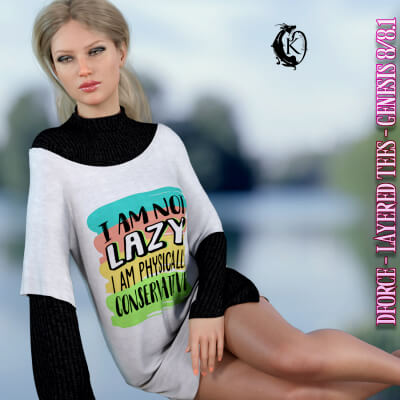 Layered Tees for Genesis 8
