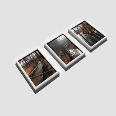 Picture Frames Hanging White