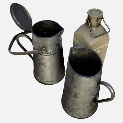 German Drink Containers WWII