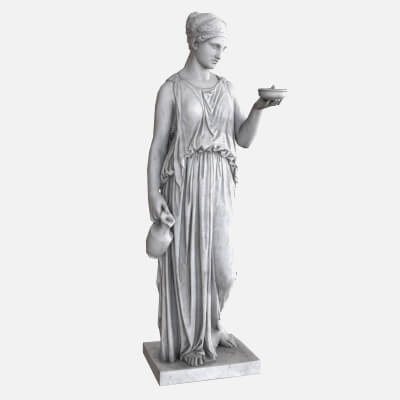 Hebe Statue - Granite