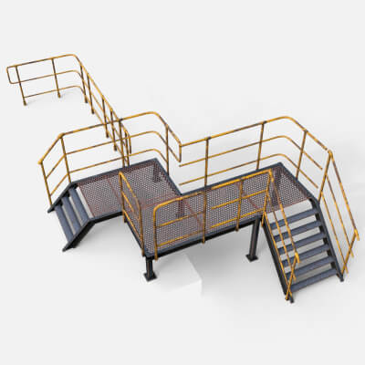 Modular Industrial Walkway