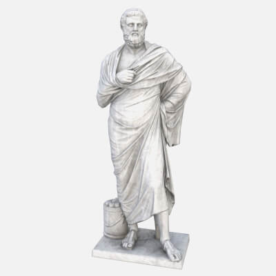 Sophocles Antique Statue - Granite