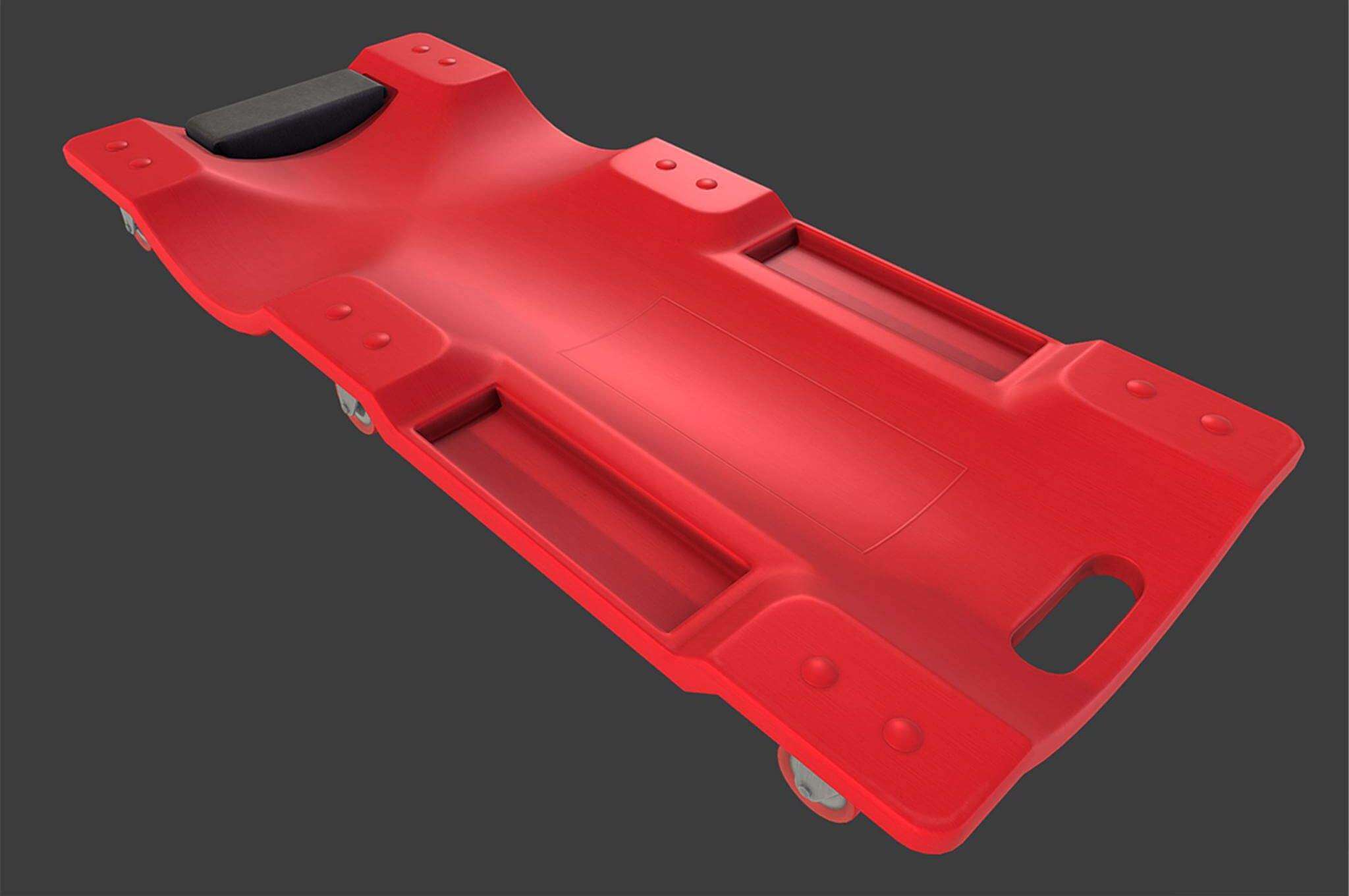 Car Creeper 3D Model by Kanistra Studio