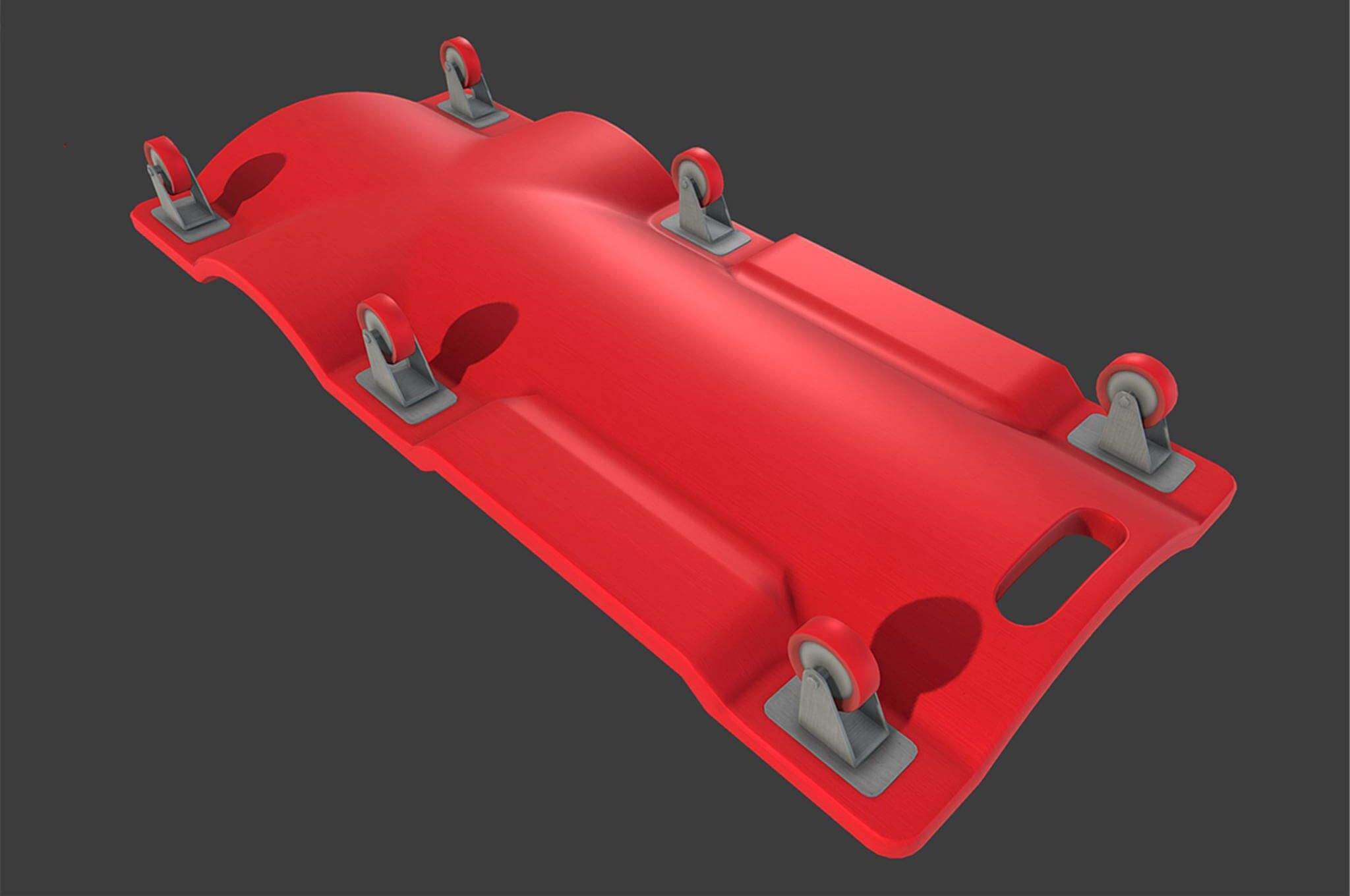 Car Creeper 3D Model by Kanistra Studio