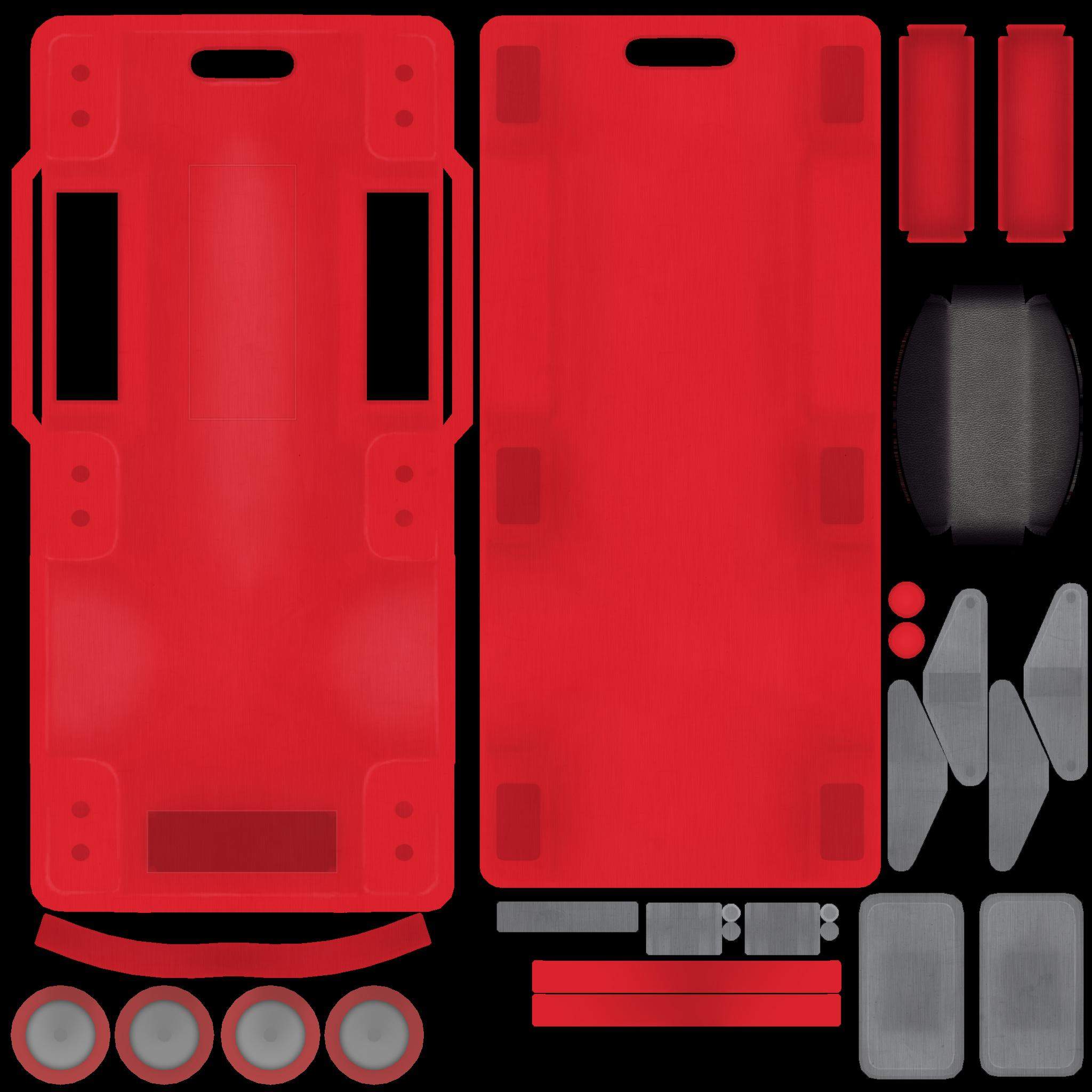 Car Creeper 3D Model by Kanistra Studio