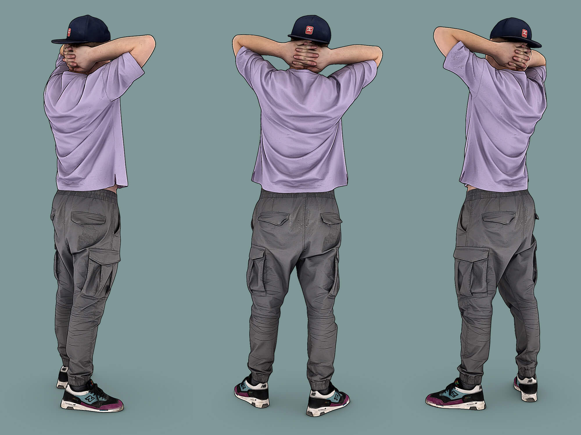 Tucker 3D T Shirt - Purple