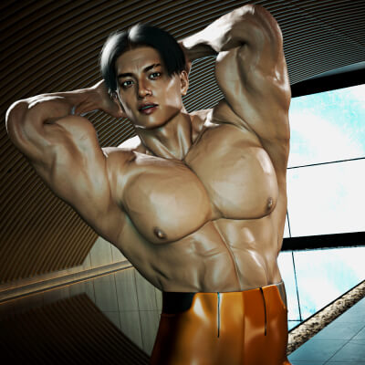 Bodybuilder for Jaewon 9 HD by Kaos3D